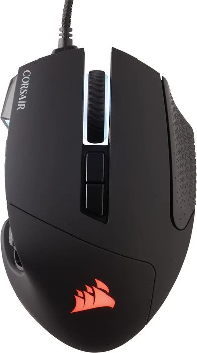Corsair Scimitar Pro RGB Optical MOBA/MMO Gaming Mouse schwarz, USB