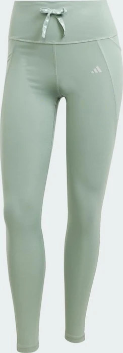 adidas Running Essentials Laufhose 7/8 silver green (Damen)