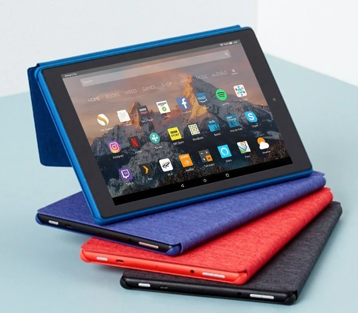 Amazon Fire HD 10 KFSUWI 2017, ohne Werbung, schwarz, 32GB