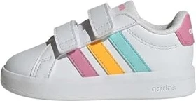 adidas Grand Court 3.0 cloud white/bliss pink/lucid tangerine (Junior)