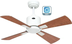 CasaFan Eco Neo III 92 WE-NB/KI WiFi Deckenventilator nuss/kirsche/weiß