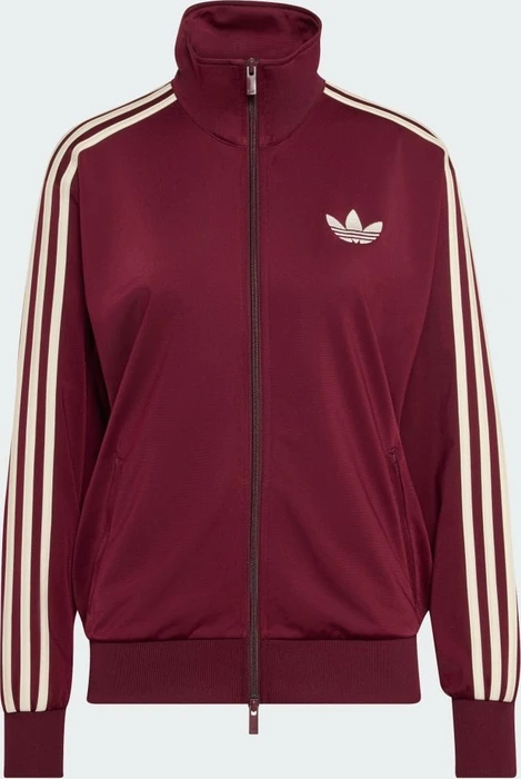 adidas Firebird Track Top Loose Trainingsjacke maroon/cream white (Damen)