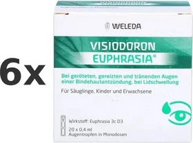 Weleda Visiodoron Euphrasia Augentropfen Einzeldosispipetten, 8ml (20x 0.4ml)