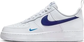 Nike Air Force 1 '07 white/light photo blue/deep royal blue (Herren)