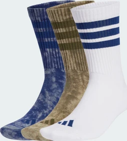 adidas Stonewash Crew Socken royal blue/olive strata/white, 3 Paare