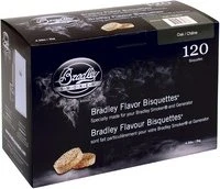 Bradley Smoker Eiche Räucherbisquetten, 120 Stück