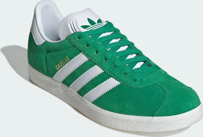 adidas Gazelle green/cloud white/core white