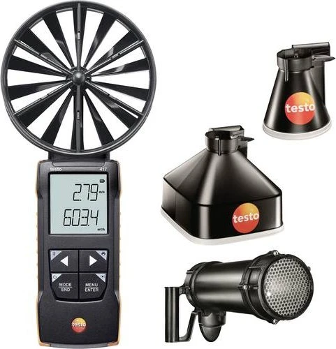 Testo 417 Flügelrad-Anemometer-Set