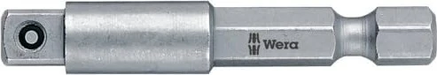 Wera 870/4 Steckschlüssel-Adapter 50mm, 1/4" auf 3/8"