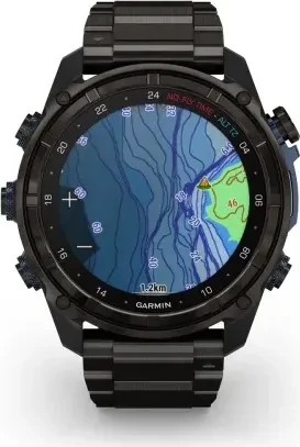 Garmin Descent Mk3i 51mm mit Titanarmband carbon grey & T2 Transceiver Bundle