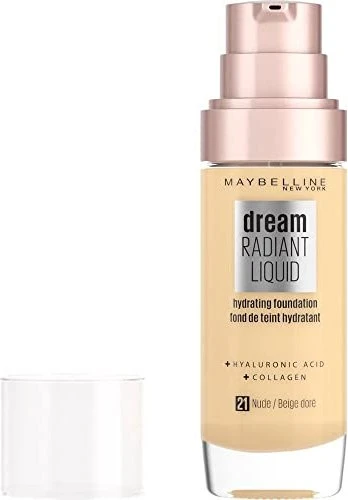 Maybelline Dream Radiant Liquid Foundation, 30ml