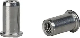 Gesipa Stahl gerändelt kleinkopf Blindnietmutter M6x9x155mm, 500 Stück