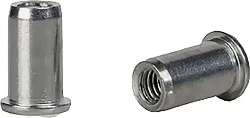Gesipa Stahl gerändelt kleinkopf Blindnietmutter M6x9x155mm, 500 Stück