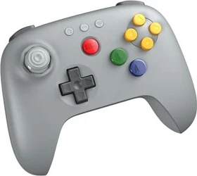 8BitDo 64 Bluetooth Controller classic grey (Switch 2/Switch/PC/Android)