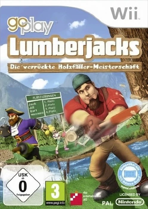 Lumberjacks - Verrückte Holzfäller-Meisterschaft (Wii)