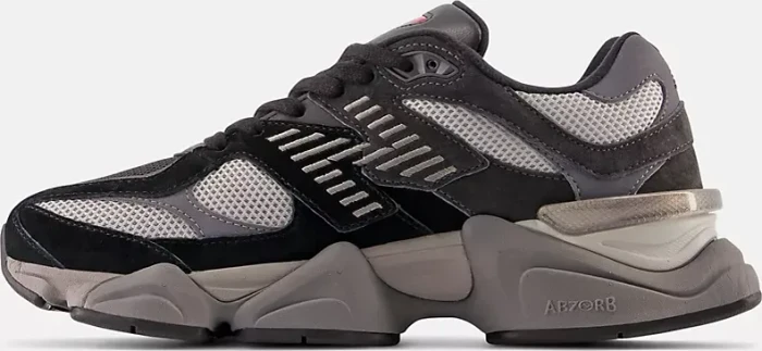 New Balance 9060 black/castlerock/rain cloud