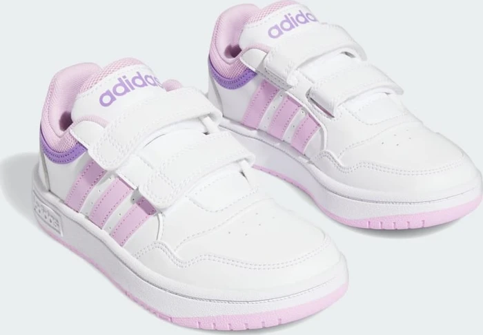 adidas Hoops cloud white/bliss lilac/violet fusion (Junior)