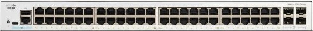 Cisco Catalyst 1300 Rackmount Gigabit Managed Switch, 48x RJ-45, 4x SFP