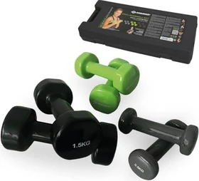 Schildkröt Fitness Vinyl Hantel Set