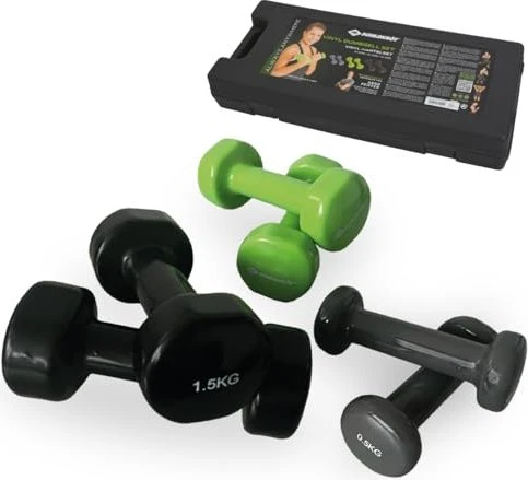 Schildkröt Fitness Vinyl Hantel Set
