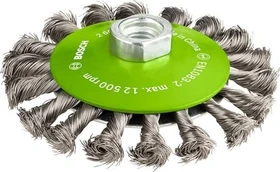 Bosch Professional PRO Stainless Steel Heavy Scheibenbürste, 115mm, 1 Stück