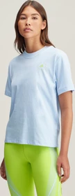 adidas by Stella McCartney TrueCasuals Regular Sportswear T-Shirt kurzarm glow blue (Damen)