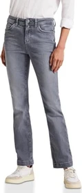 Street One Bootcut Jeans light steel grey washed (Damen)