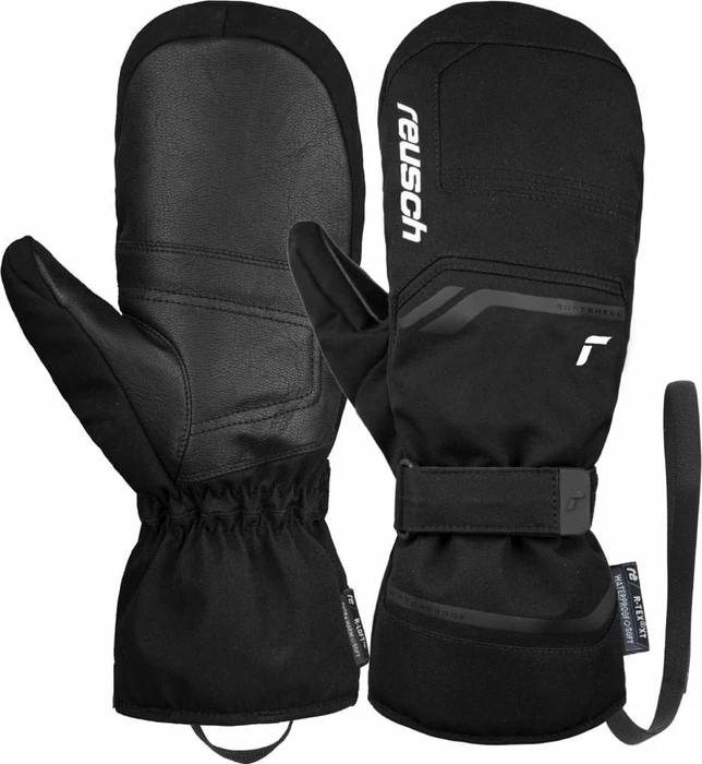 Reusch Primus R-Tex XT Mitten Skihandschuhe schwarz/weiß (Herren)