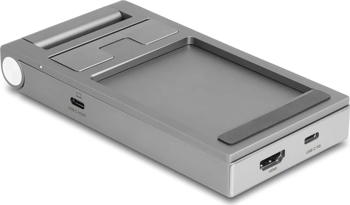 DeLOCK Tablet und Notebook Dockingstation 4K mit integrierter Halterung, USB-C 3.0 [Buchse]