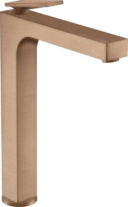 Hansgrohe Axor Citterio 280 Waschbeckenarmatur mit Hebelgriff brushed red gold