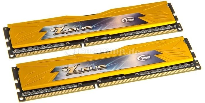TeamGroup Zeus gold UDIMM 8GB Kit, DDR3-2133, CL11-11-11-31