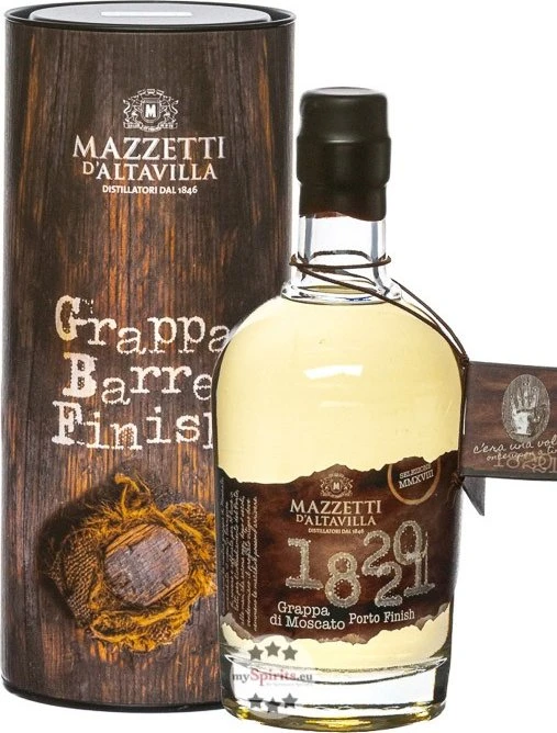 Mazzetti d'Altavilla 1820-21 Grappa di Moscato 500ml