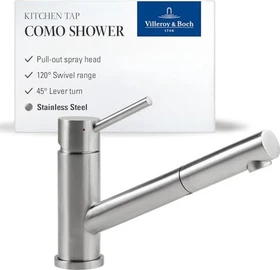 Villeroy & Boch Como Shower HD edelstahl gebürstet
