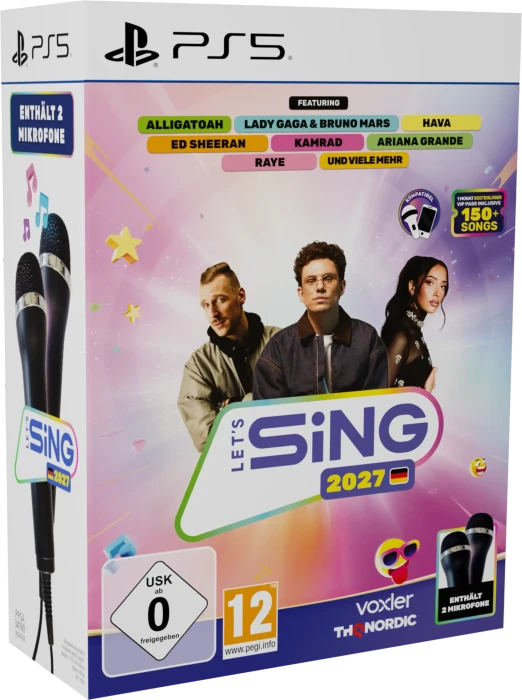 Let's Sing 2027 inkl. 2 Mikrofone (PS5)