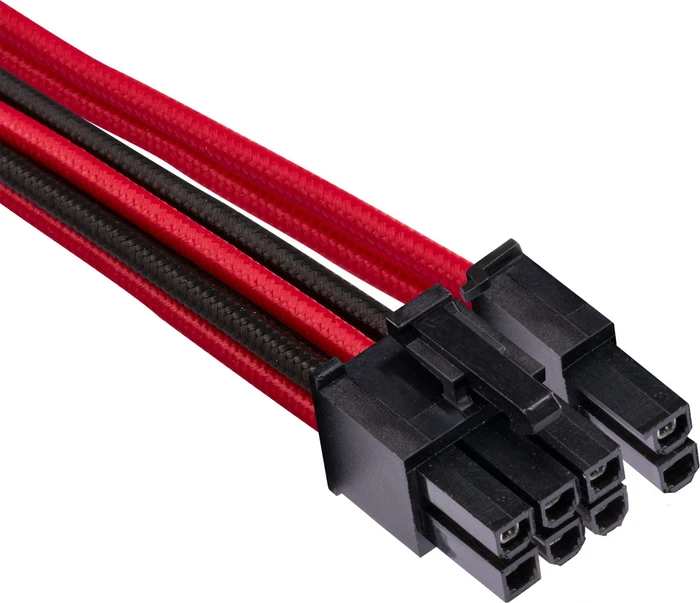 Corsair PSU Cable Kit Type 4 - Starter Kit - Gen4, schwarz/rot