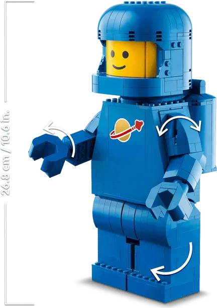 LEGO Minifigures - Große Minifigur Blauer Astronaut