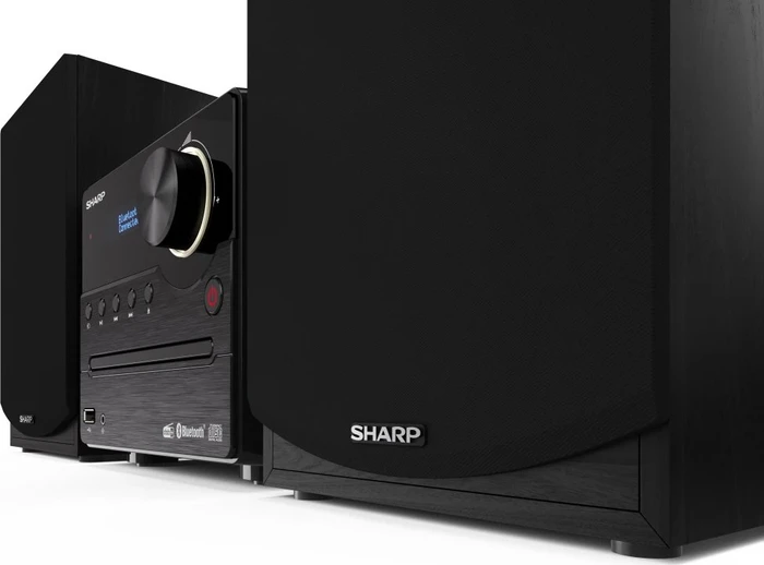 Sharp XL-B517D schwarz/schwarz (XL-B517D(BK))