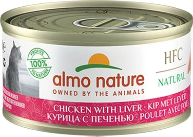 almo nature HFC Natural Cats 70 II, Huhn mit Leber, 70g