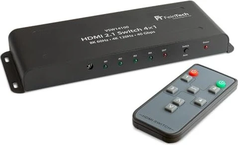 FeinTech HDMI 2.1 Switch 4x1