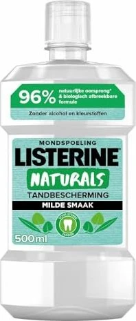 Listerine Naturals Zahnfleisch-Schutz Mundwasser, 500ml