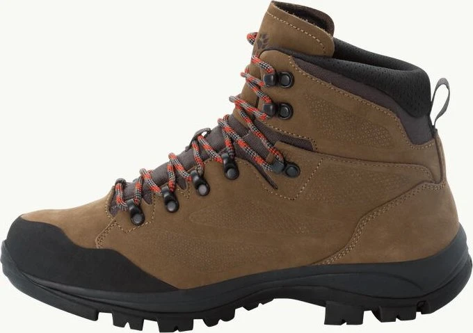 Jack Wolfskin Rebellion Texapore Mid brown/phantom (Herren)