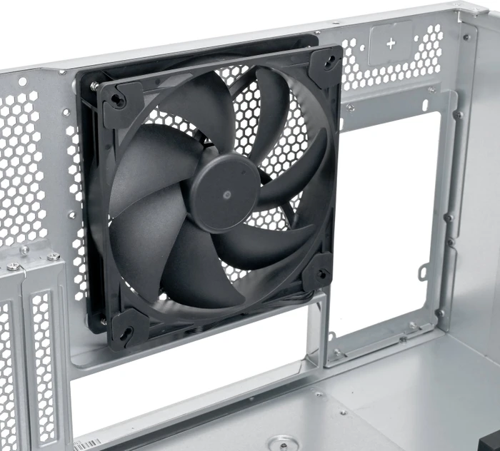 SilverStone RM53-502, Rackmount Server, schwarz/grau, 5HE, ATX