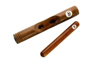 Meinl Hollowed Out African Claves Redwood