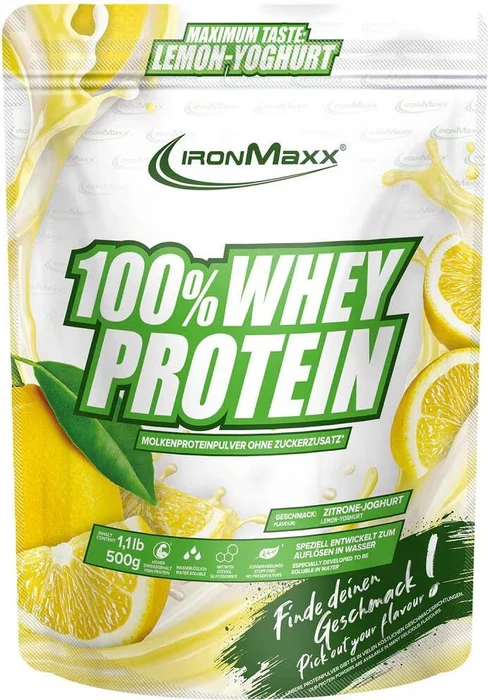 IronMaxx 100% Whey Protein Lemon Yoghurt 500g