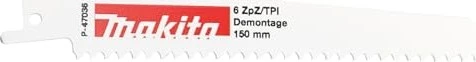 Makita BIM Holz Säbelsägeblatt 6TPI, 130x1.57mm, 3 Stück