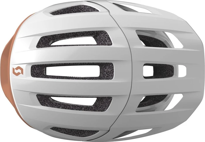 Scott Tago Plus CE Helm white/rose beige