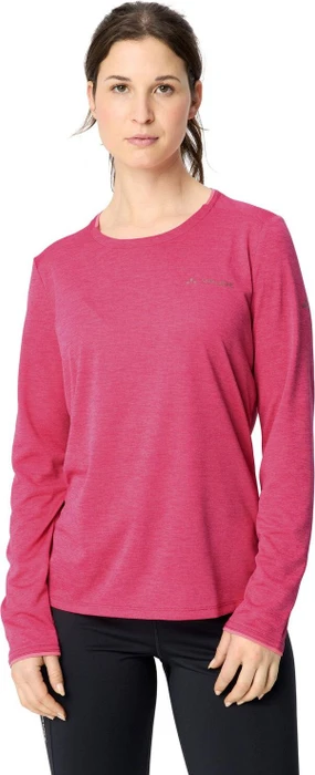 Vaude Essential Funktionsshirt langarm hibiscus pink (Damen)