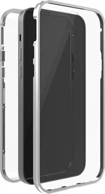 Black Rock 360° Glass Case für Apple iPhone 13 Pro transparent/silber
