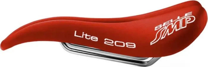Selle SMP Lite 209 139mm Sattel rot