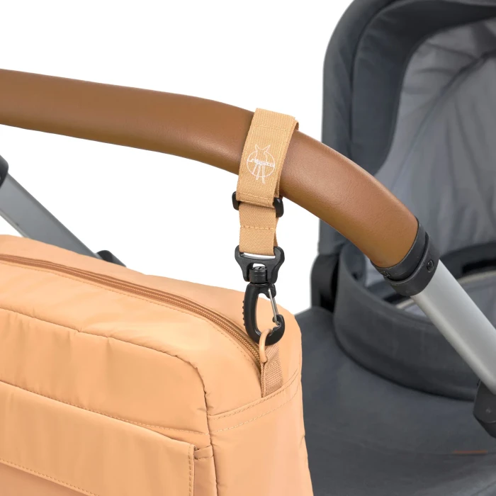 Lässig Kinderwagentasche kamel beige